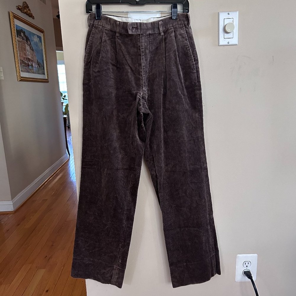 Vintage Brown Corduroy Straight Leg Pants